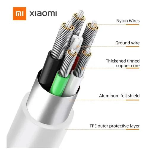 CABLE DE CARGA Y DATOS TIPO A Y C, 1M BLANCO - 2