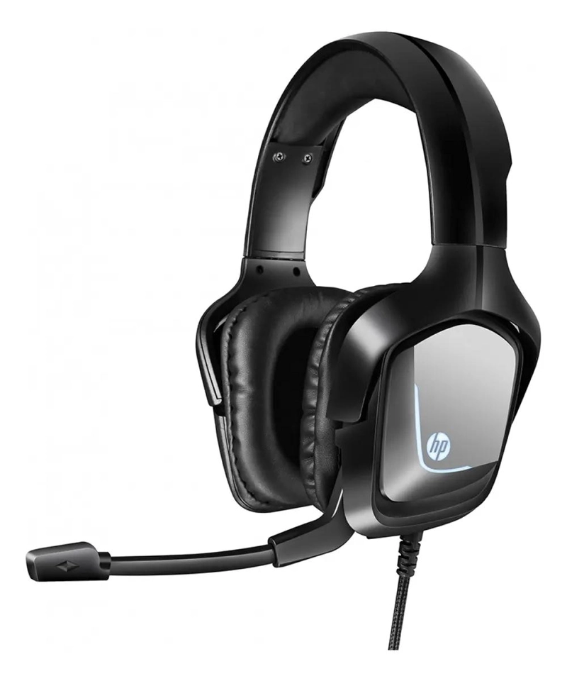 GENÉRICO AURICULARES GAMER CON LUZ AZUL Y MICROFONO