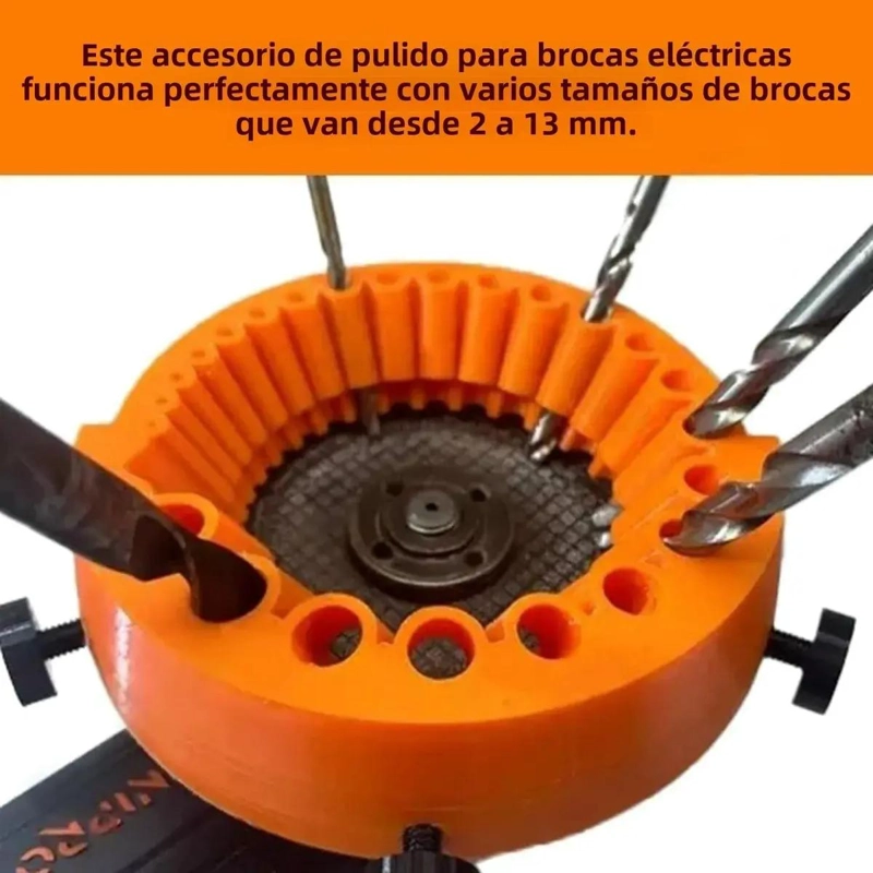 AFILADOR DE BROCAS PARA TALADRO 100 MM - 3