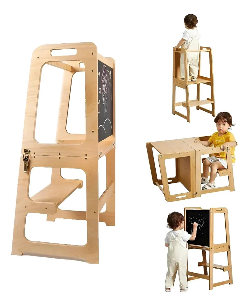 TORRE DE APRENDIZAJE MONTESSORI PLEGABLE - 1