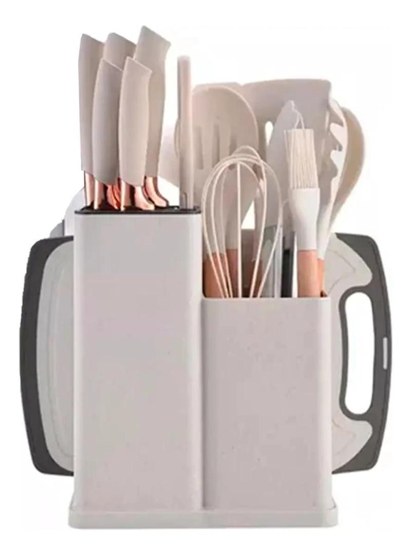 SET 19 UTENSILIOS DE COCINA ANTIADHERENTE - 1