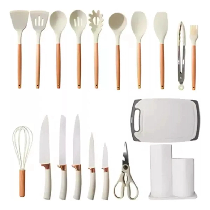 SET 19 UTENSILIOS DE COCINA ANTIADHERENTE - 4