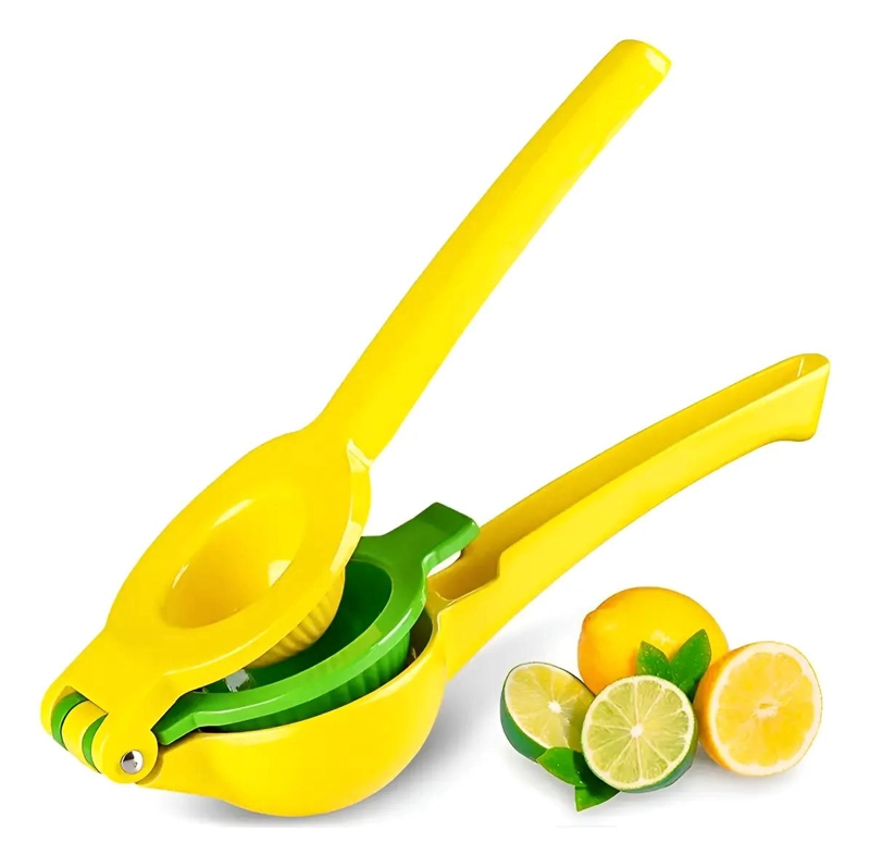 EXPRIMIDOR MANUAL DOBLE MANGO ACERO 2 EN 1 - 1