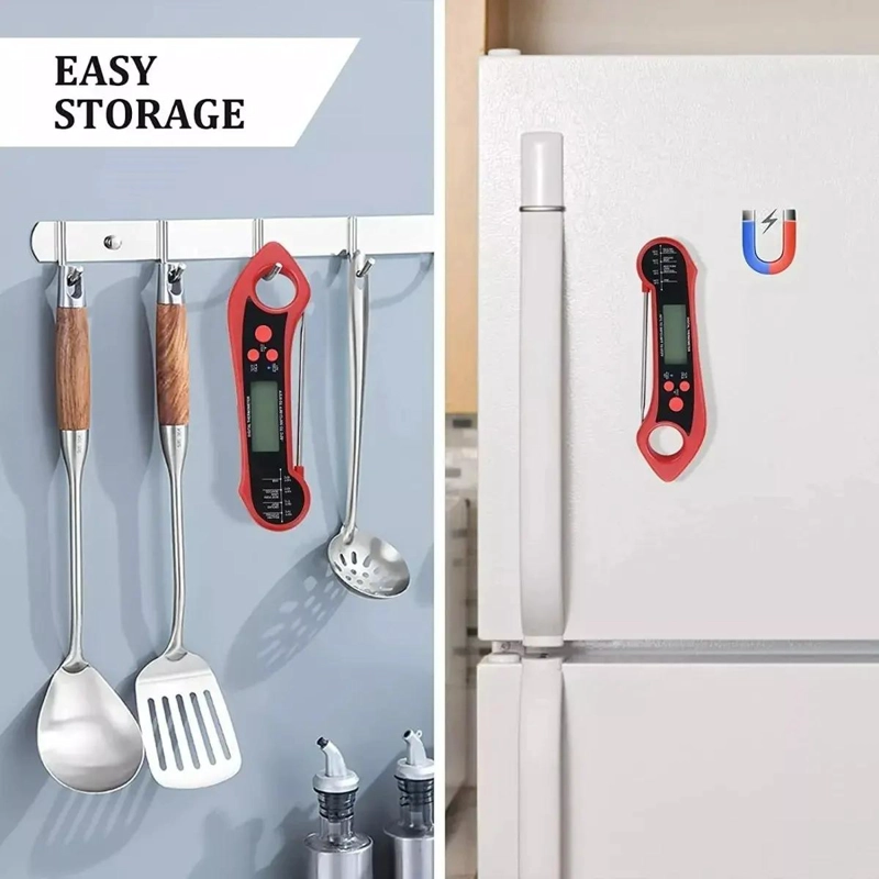 TERMOMETRO DIGITAL PARA CARNE CON DOBLE SONDA Y ALARMA INTEGRADA - 5