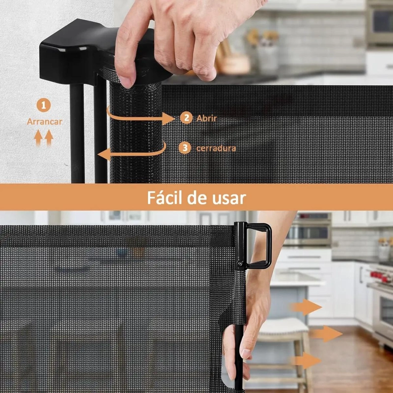 REJA DE SEGURIDAD PARA ESCALERA 300X86 CM - 5