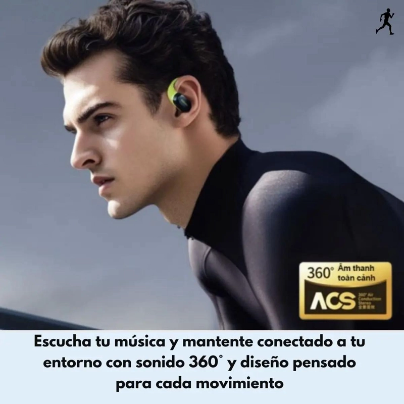 AURICULARES INALAMBRICOS OPEN EAR PARA DEPORTES - 2