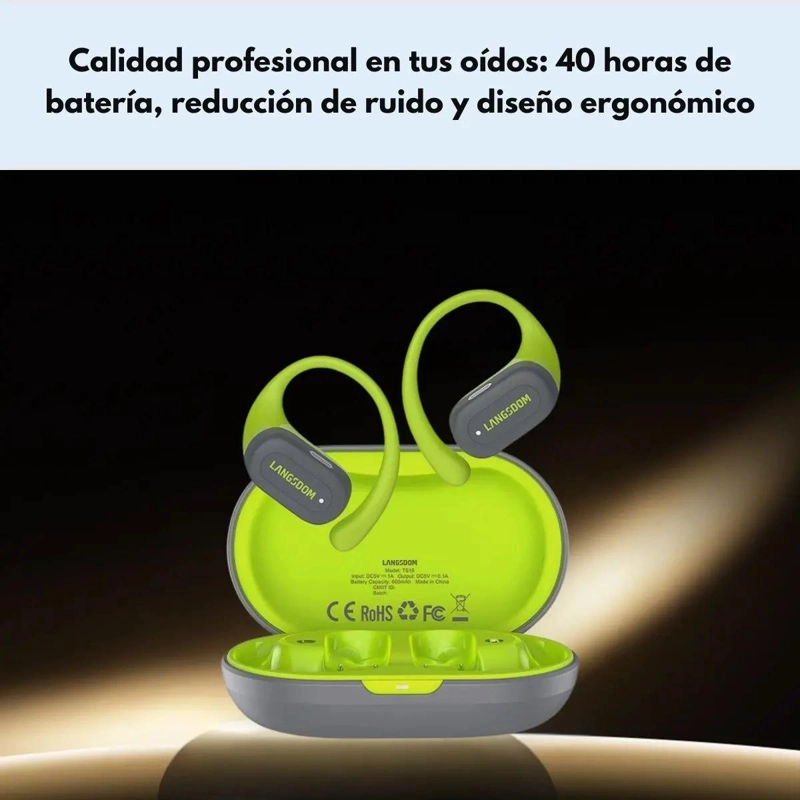 AURICULARES INALAMBRICOS OPEN EAR PARA DEPORTES - 3