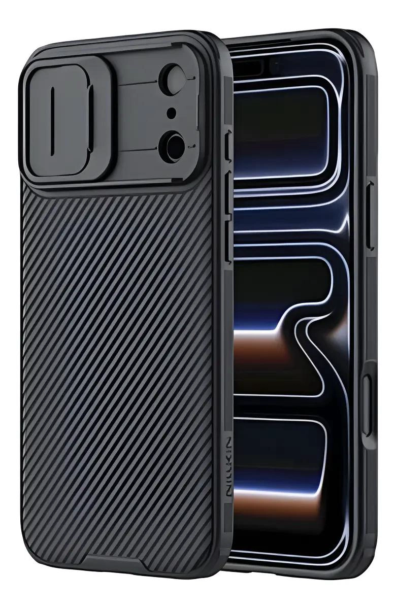 GENÉRICO CARCASA REFORZADA PARA IPHONE 17 CAMSHIELD