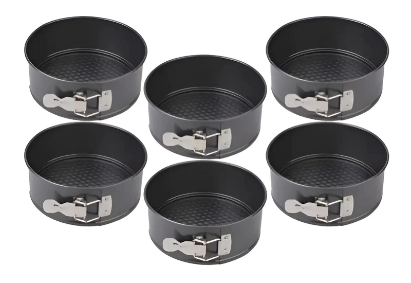 SET DE 6 MOLDES DESMONTABLES PARA TORTAS DE 18 A 28 CM - 4
