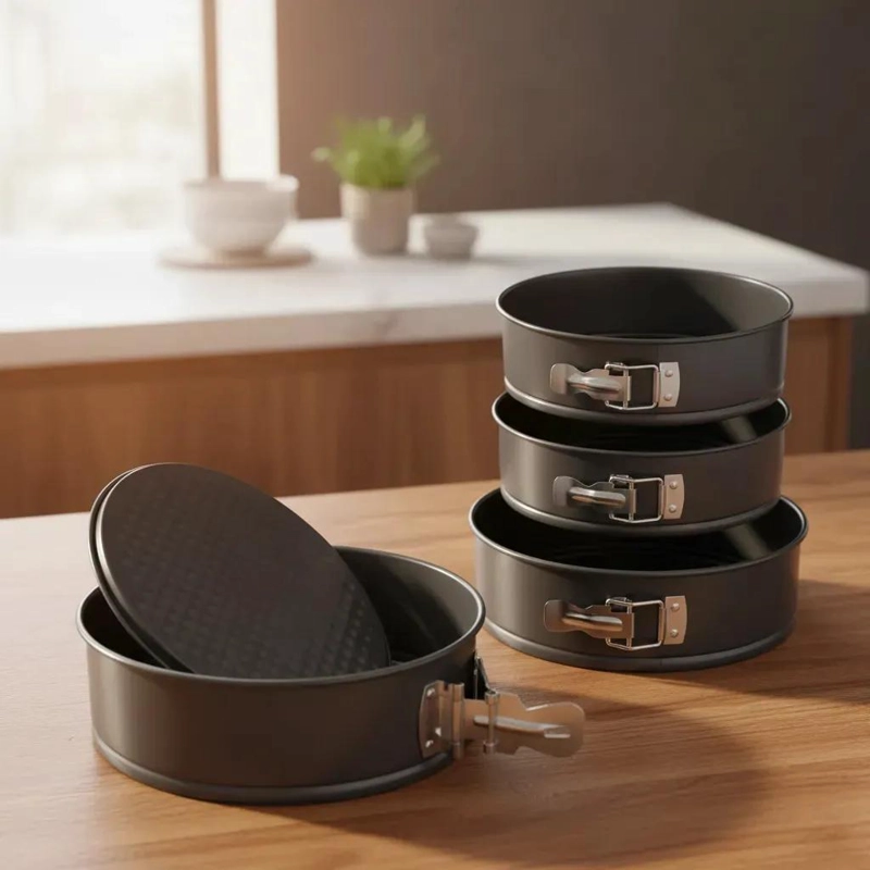 SET DE 6 MOLDES DESMONTABLES PARA TORTAS DE 18 A 28 CM - 5