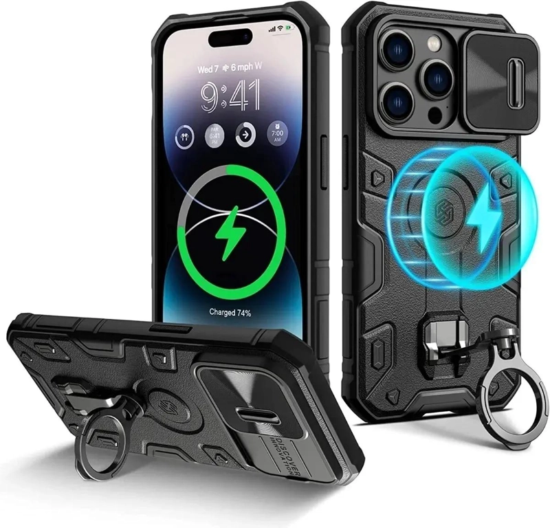 CARCASA CAMSHIELD ARMOR PARA IPHONE 14 PRO MAX - 3