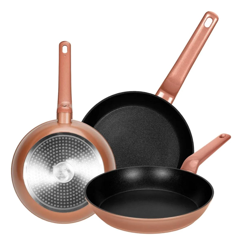 SET DE SARTENES ANTIADHERENTES DE ALUMINIO 3 PIEZAS - 1