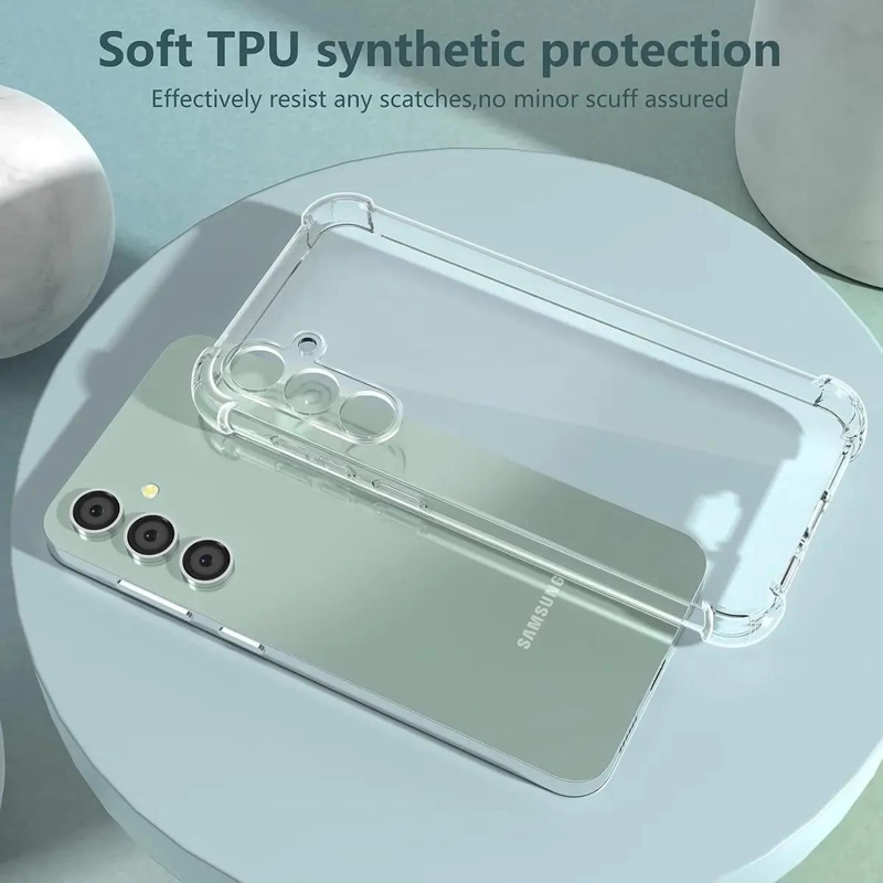 CARCASA ANTISHOCK PARA SAMSUNG S24 FE CON LAMINA - 4