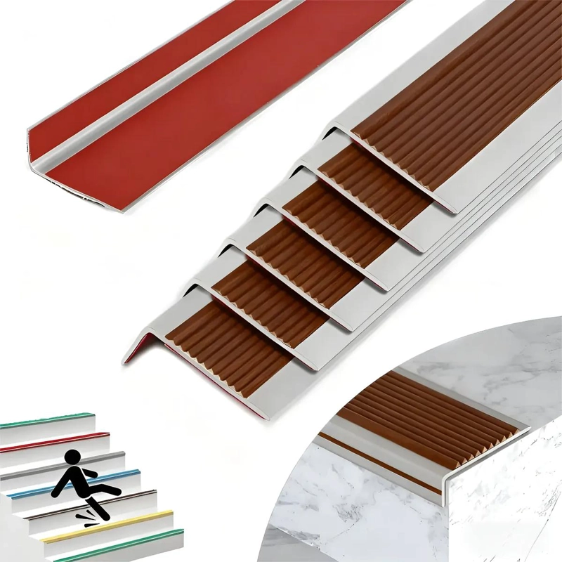 PROTECTOR DE BORDE PARA ESCALERA 3M MARRON - 1