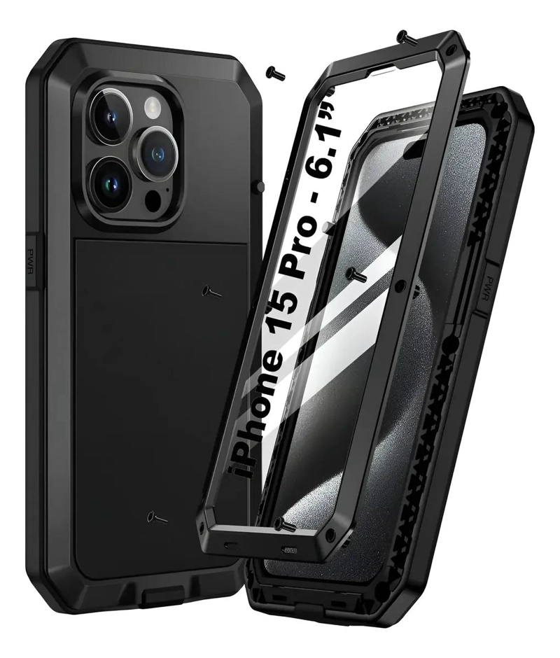 GENÉRICO CARCASA METALICA BLINDADA 360 PARA IPHONE