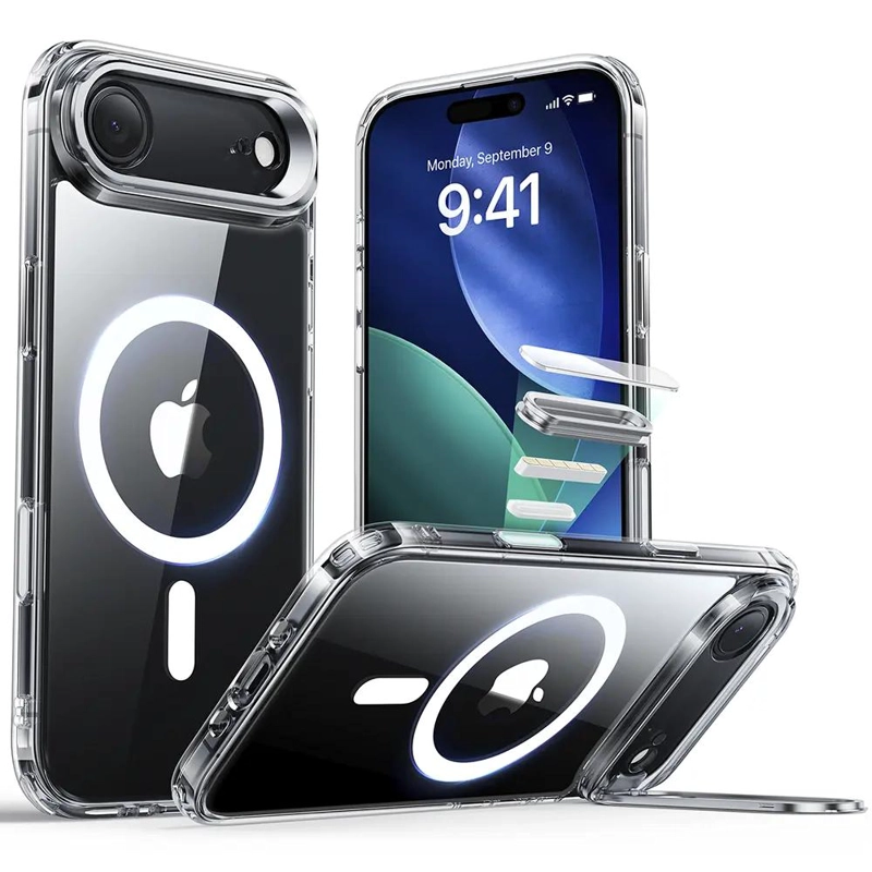 GENÉRICO CARCASA HIBRIDA TRANSPARENTE PARA IPHONE 17