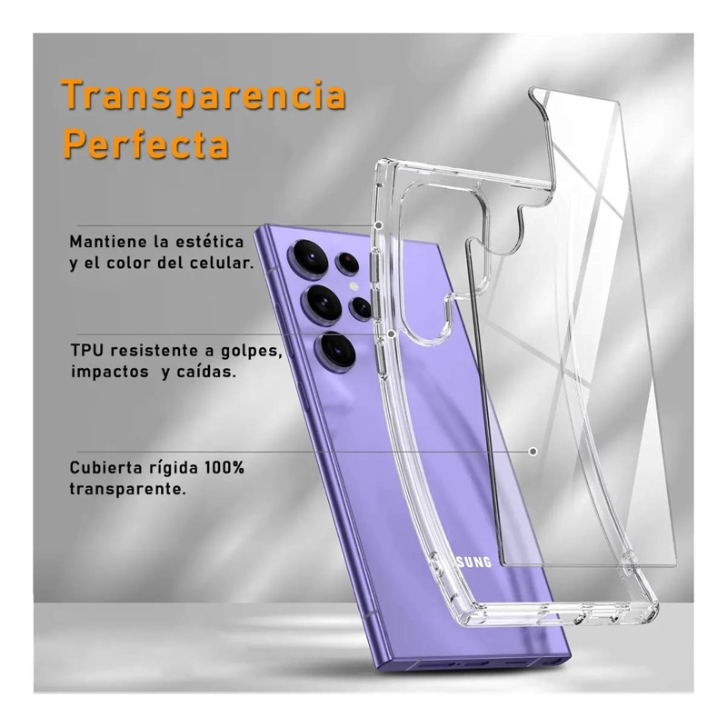 FUNDA CARCASA REFORZADA DELGADA PARA SAMSUNG S25 ULTRA - 3