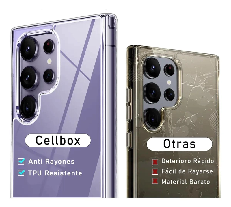 FUNDA CARCASA REFORZADA DELGADA PARA SAMSUNG S25 ULTRA - 4