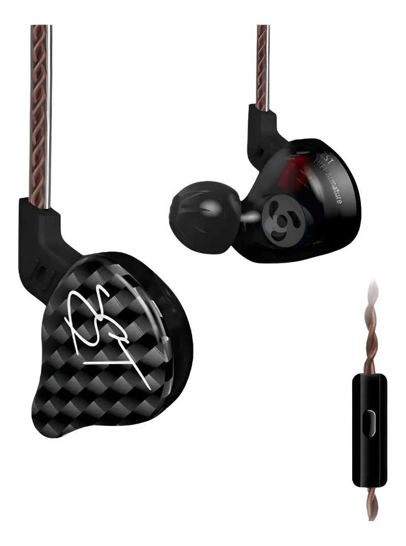 GENÉRICO AURICULARES IN-EAR CON MICROFONO COLOR NEGRO
