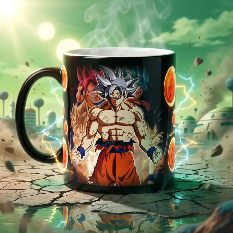 TAZA MAGICA 3D GOKU ULTRA INSTINTO - 1