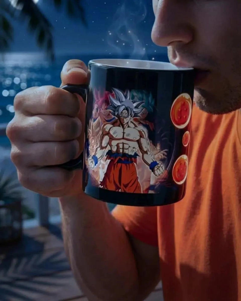 TAZA MAGICA 3D GOKU ULTRA INSTINTO - 5