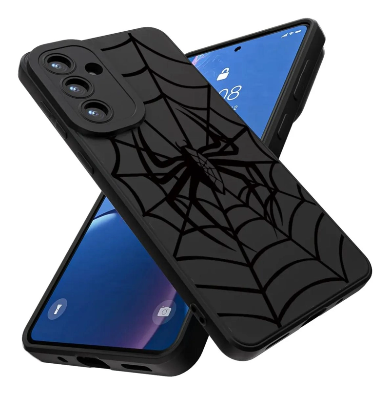 GENÉRICO FUNDA NEGRA PARA SAMSUNG GALAXY S24 FE CON DIBUJOS