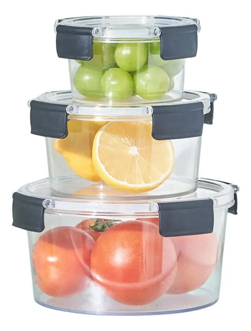 CONTENEDOR HERME TICO DE PLASTICO PARA ALIMENTOS - 1