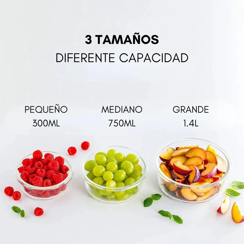 CONTENEDOR HERME TICO DE PLASTICO PARA ALIMENTOS - 4