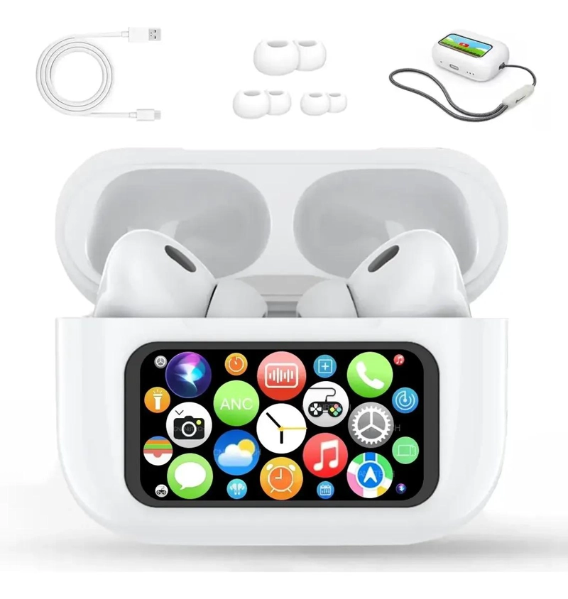 GENÉRICO AUDIFONOS BLUETOOTH CON PANTALLA TACTIL