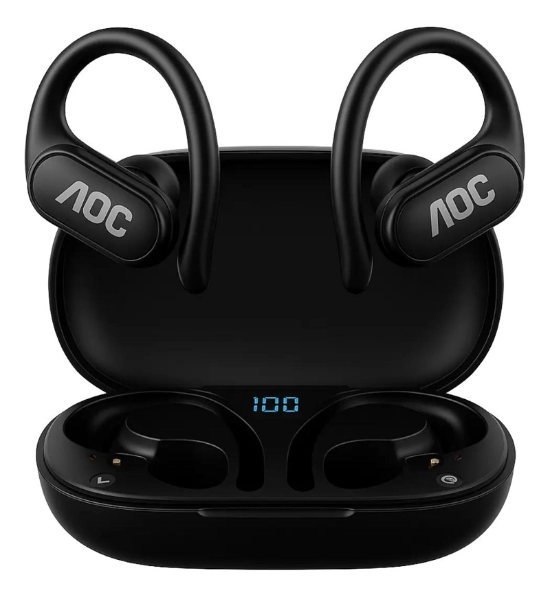 GENÉRICO AURICULARES TIPO GANCHO ERGONOMICOS CON ESTUCHE