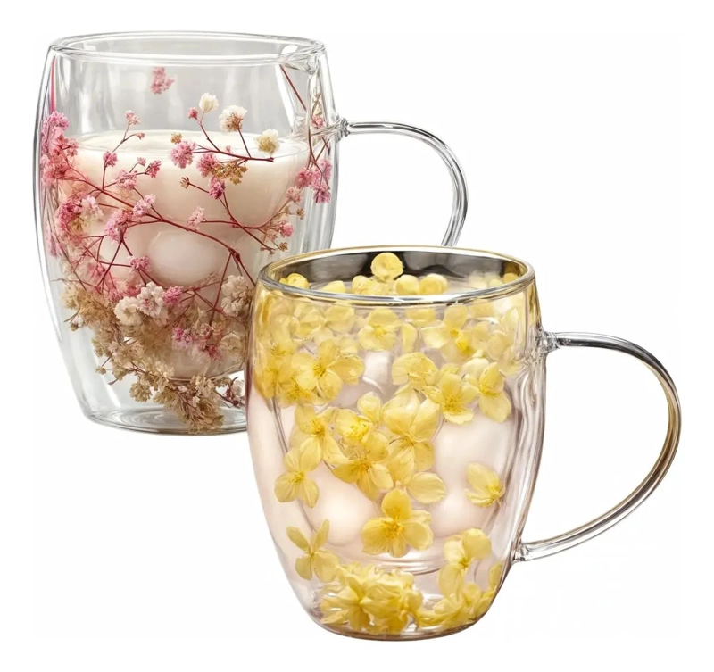 TAZAS DOBLE VIDRIO PARA CAFE  ESPRESSO - 2