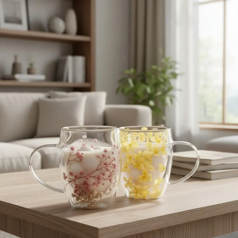 TAZAS DOBLE VIDRIO PARA CAFE  ESPRESSO - 5