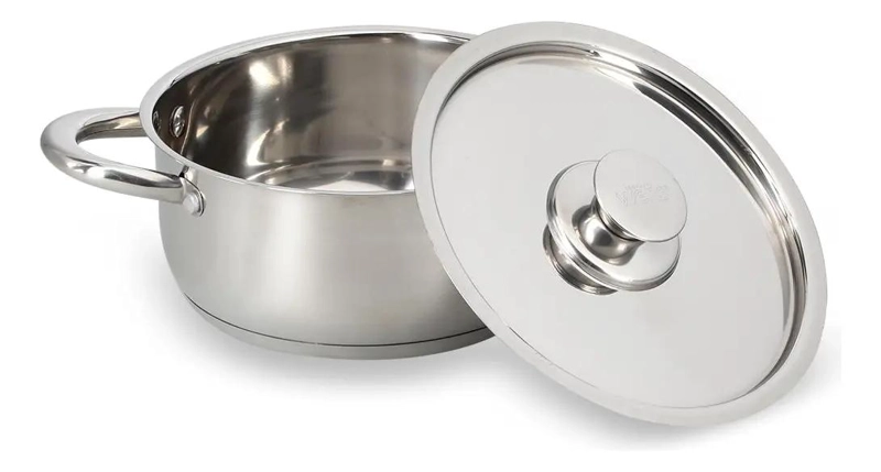 BATERIA DE COCINA 6 PIEZAS ACERO INOXIDABLE - 4