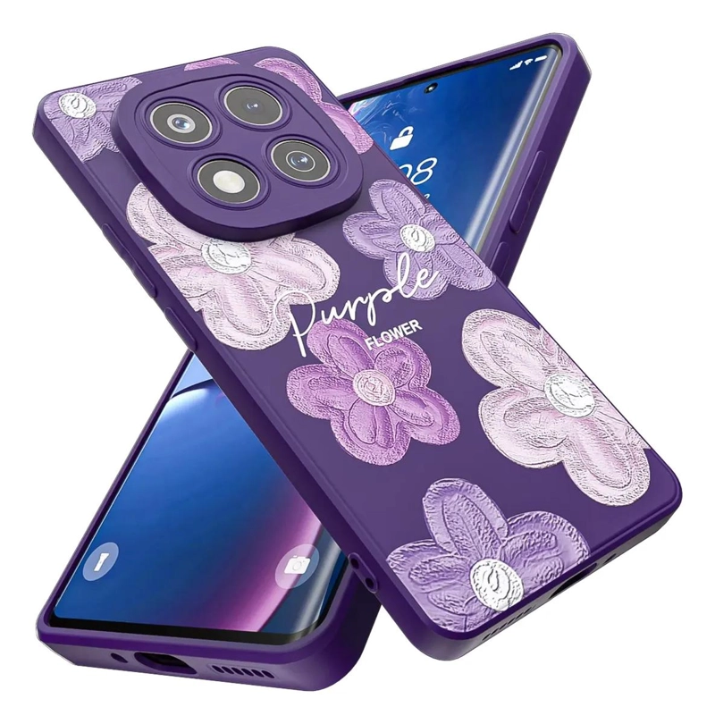 CARCASA PURPURA PARA XIAOMI REDMI NOTE 14 PRO PLUS 5G - 1