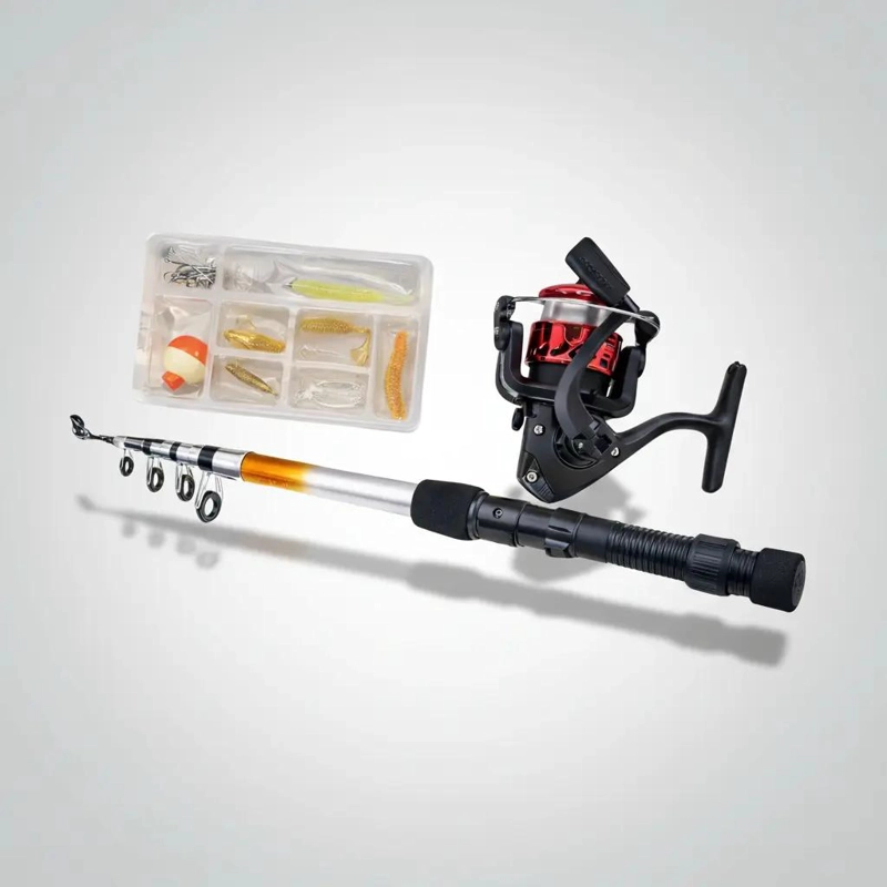KIT DE PESCA CON CAÑA DE 2,1M Y ACCESORIOS - 5