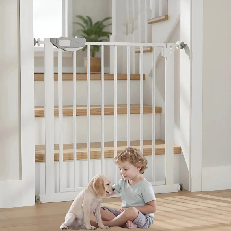 PUERTA DE SEGURIDAD EXPANDIBLE PARA BEBE S Y MASCOTAS - 1