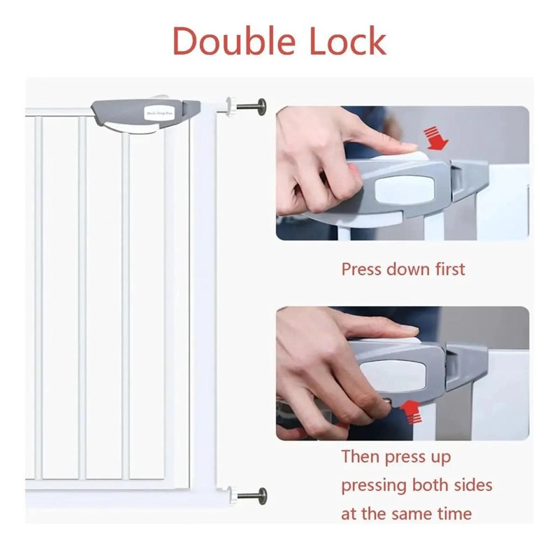 PUERTA DE SEGURIDAD EXPANDIBLE PARA BEBE S Y MASCOTAS - 4