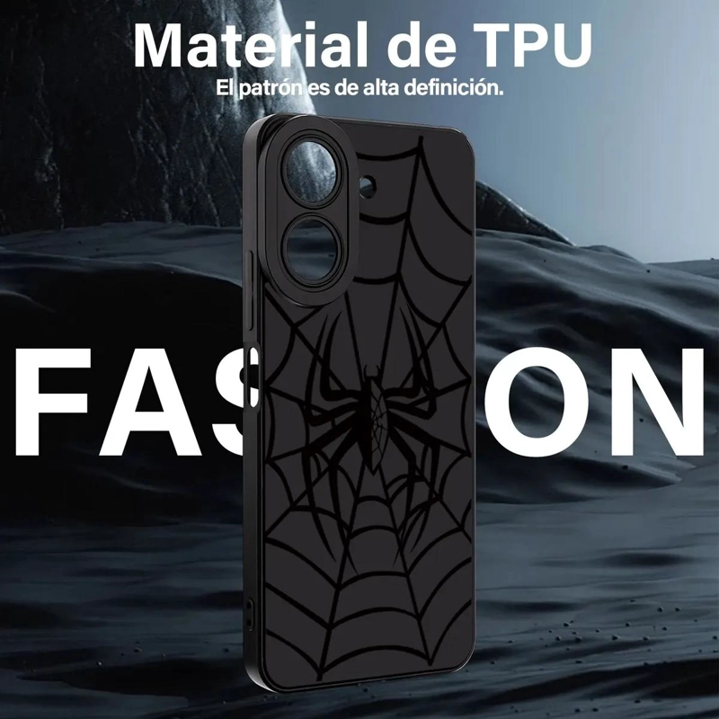 CARCASA NEGRA PARA XIAOMI POCO C65 Y REDMI 13C - 5