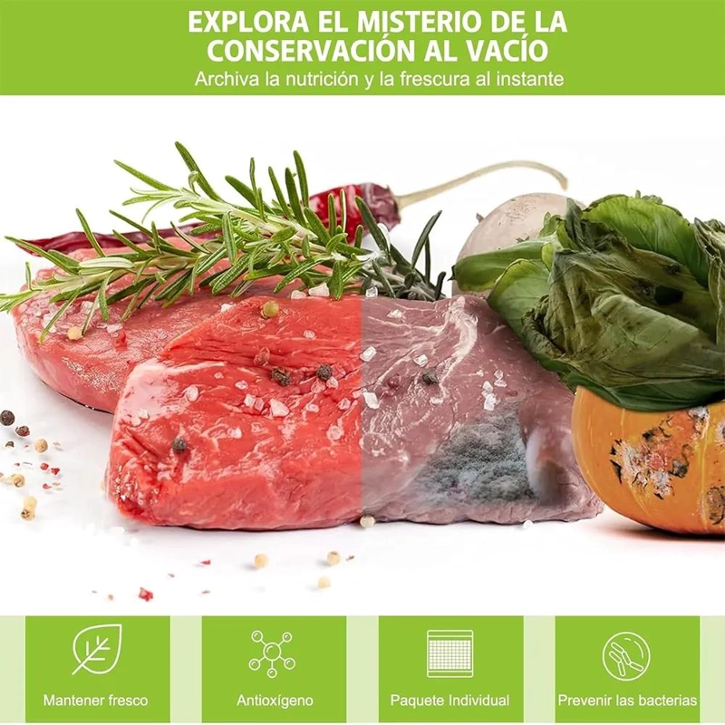 PACK 100 BOLSAS GOFRADA SELLAR AL VACIO 20X30 - 4