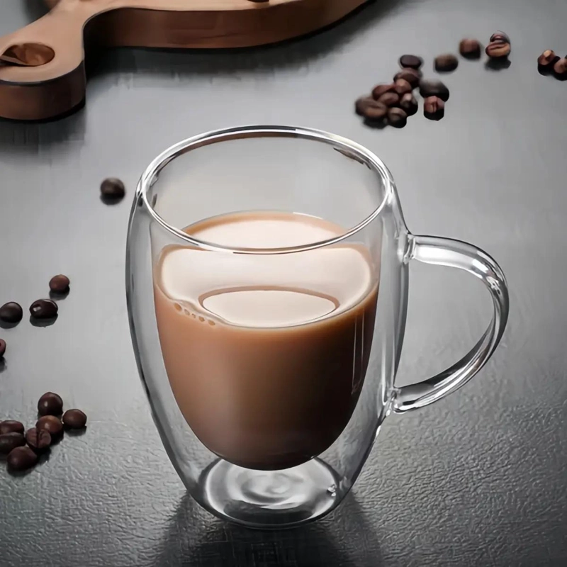 PACK 6 TAZAS DE CAFE  DE VIDRIO TE RMICO 350ML - 3