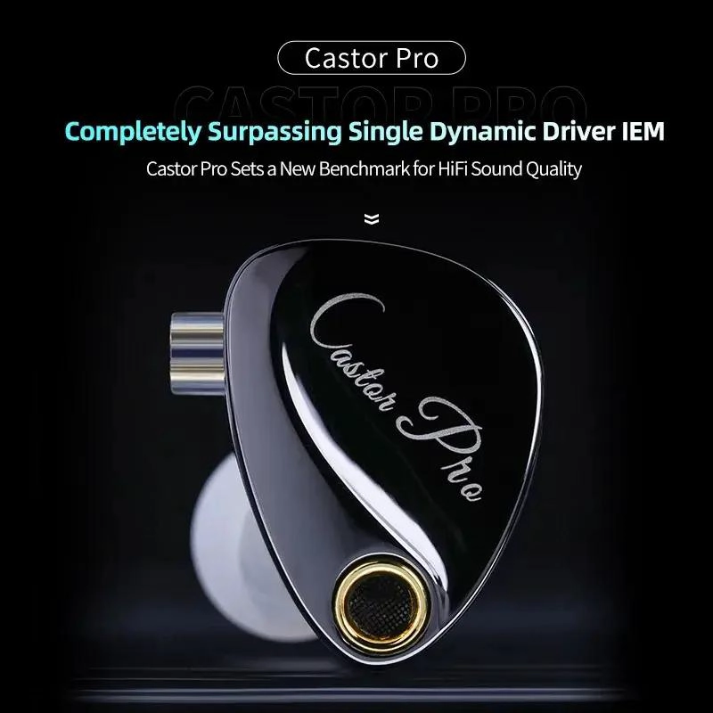 AURICULARES KZ CASTOR PRO BASS VERSION SWITCH - 2