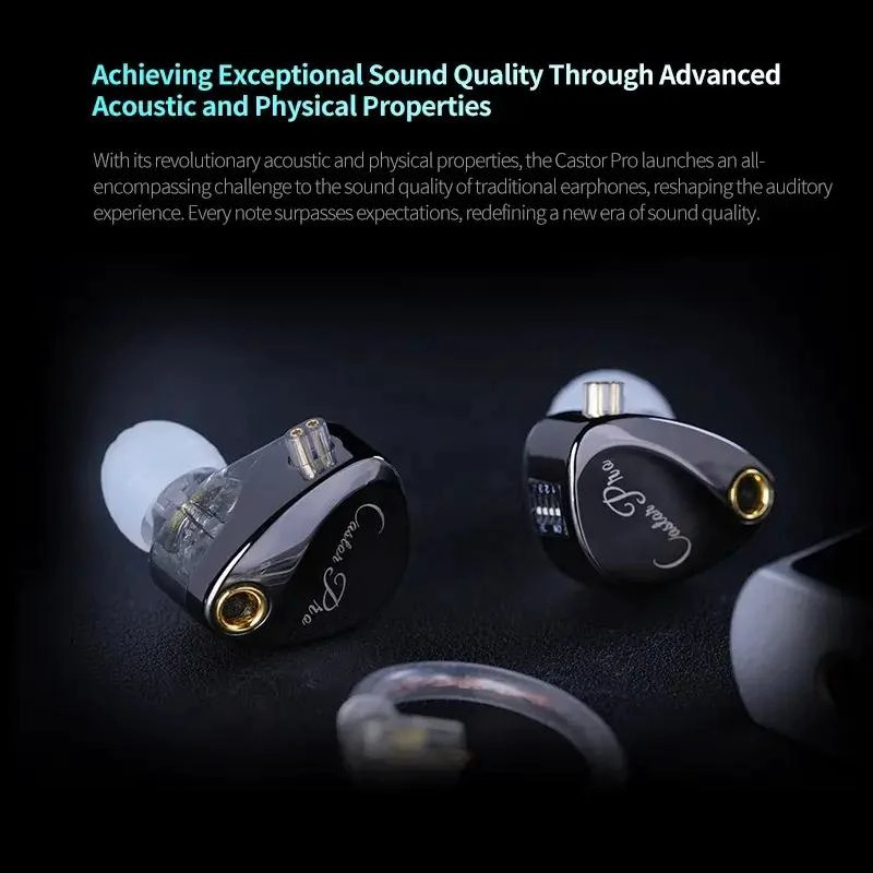 AURICULARES KZ CASTOR PRO BASS VERSION SWITCH - 3