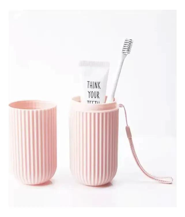 FUNDA DISPENSADOR DE VIAJE PARA CEPILLO Y PASTA - 1