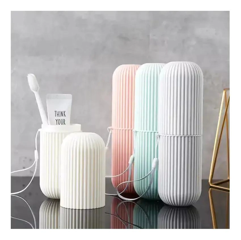 FUNDA DISPENSADOR DE VIAJE PARA CEPILLO Y PASTA - 4