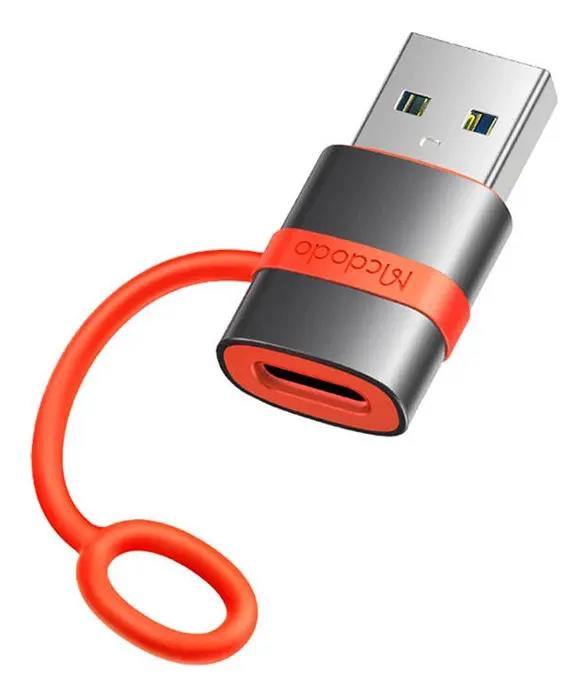 GENÉRICO ADAPTADOR OTG USB TIPO C PARA CARGA Y DATOS