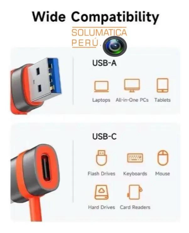ADAPTADOR OTG USB TIPO C PARA CARGA Y DATOS - 5