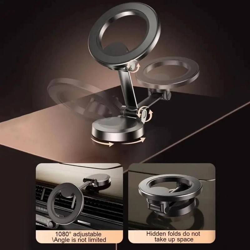 SOPORTE MAGNE TICO PARA TELE FONO DE AUTO 360 - 5