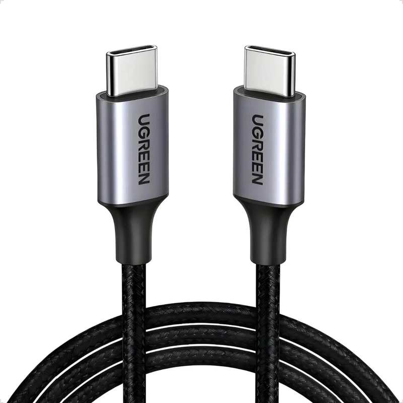 GENÉRICO CABLE USB C 3.1 GEN 1 BLINDADO 60W NEGRO