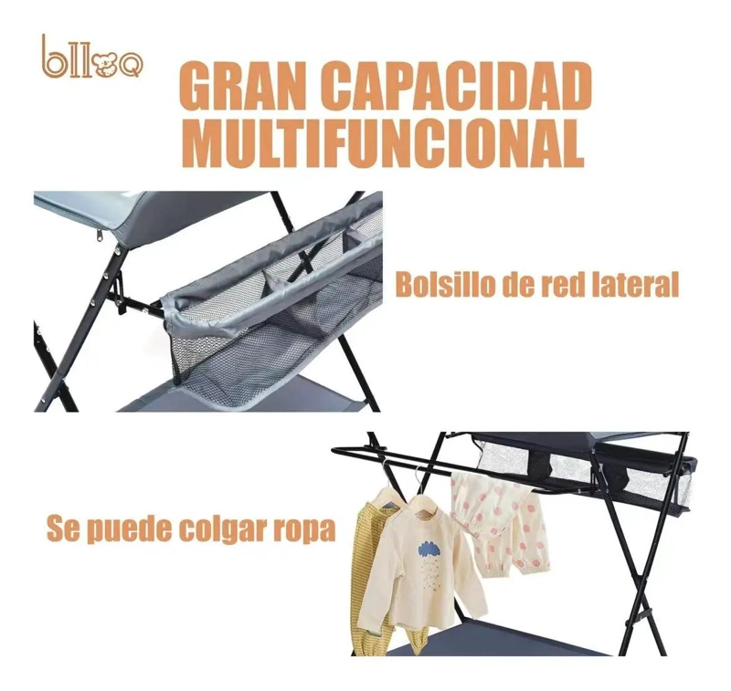 CAMBIADOR DE PAÑALES HORIZONTAL PARA BEBE S - 2