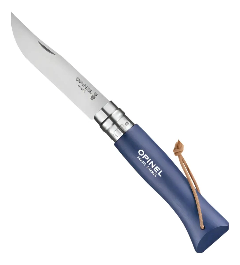 CUCHILLO TREKKING OUTDOOR COLOR AZUL - 2